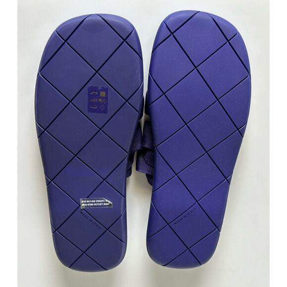Bottega Veneta Intrecciato Starfish Purple Sandals 8 US (41) 651402 IT NIB $850
